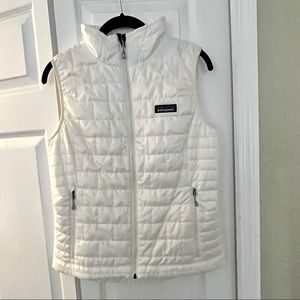 White Patagonia Women's Nano Puff Insulated Vest size S NWOT